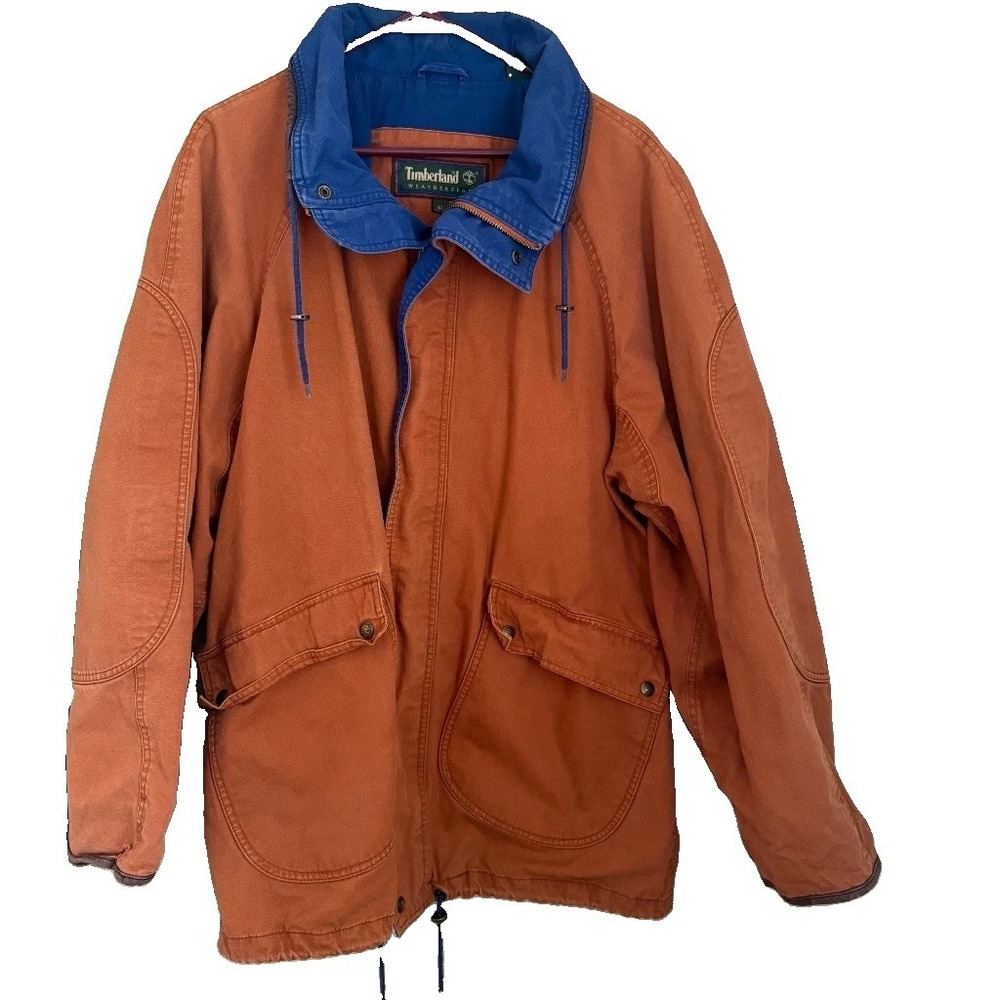 Vintage Timberland Weathergear Chore Coat M Barn Jacket Outdoor Streetwear 90s